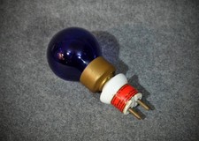 Historische Schwarzlicht- Kohlefadenlampe, funktioniert Forensik, Luminol, Kripo