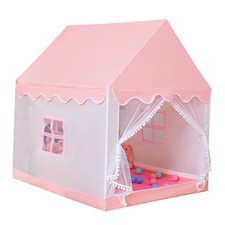Assembly Tent with Metal Frame Kids Indoor Play Tent for Boys  Girls 
