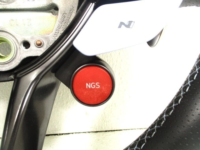 2020-2023 Hyundai Elantra N Sport Leather Steering Wheel w/ Shift Paddles OEM - Image 4 of 4