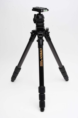 Hakuba Carbon fiber HG-6240C tripod w/matching Velbon PH-263QL head+