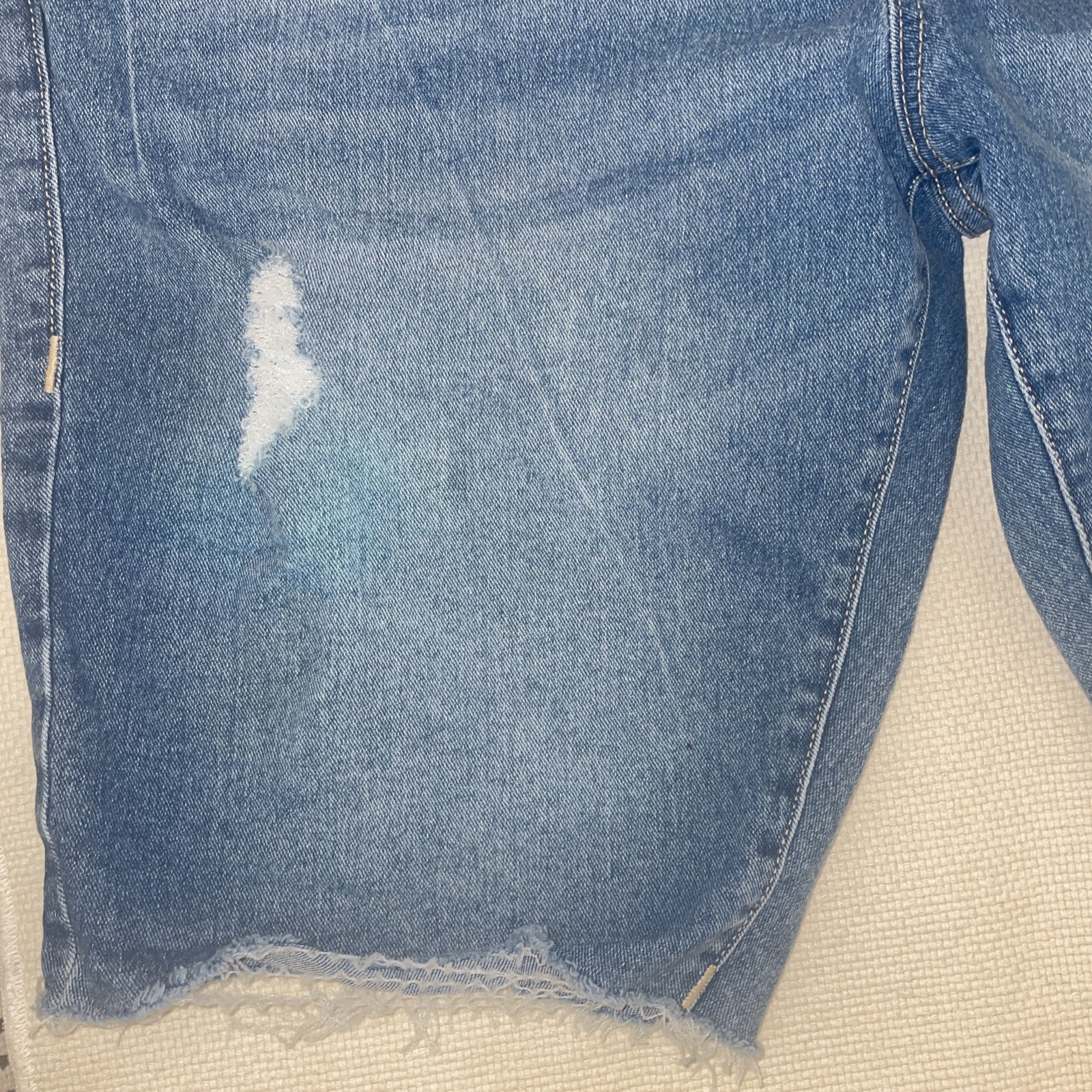 True Religion Jeans Mens Rocco Beach Short Flap Fray Relaxed Skinny size 36 thumbnail 4