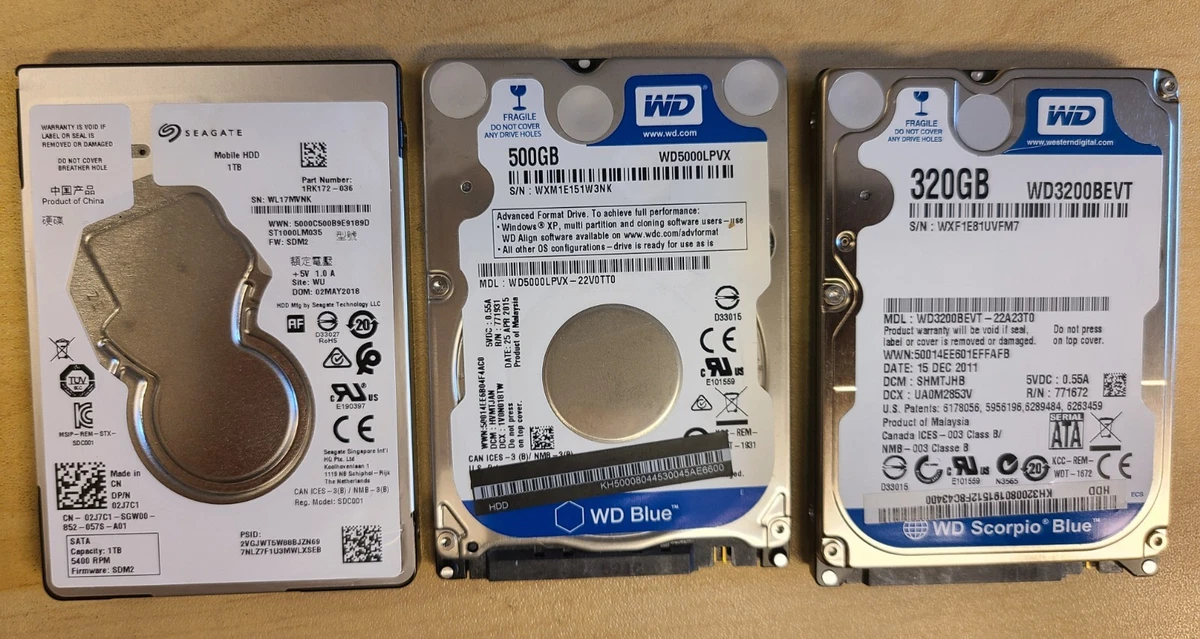 25+ Western Digital 1 TB 2.5 in Form Factor Internal Hard Disk