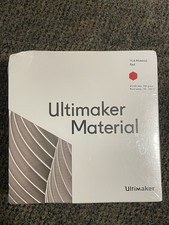 ULTIMAKER MATERIAL PLA MATERIAL RED 2.85mm 750gram. For 3D Printing
