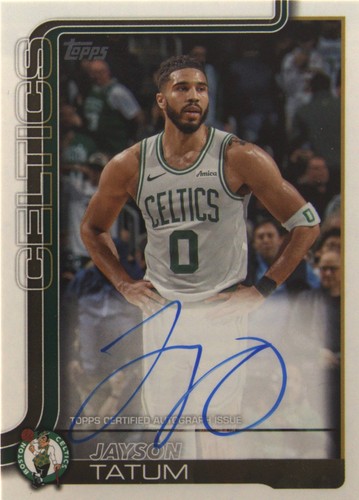 JAYSON TATUM 2025-26 Topps Signature Class Basketball NBA Card #59