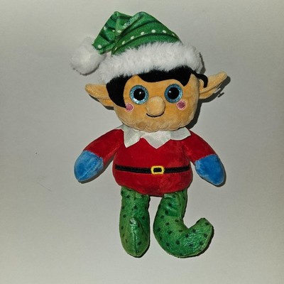 Elf Plush 10'' Stuffed Animal Toy Christmas Holiday Time Walmart