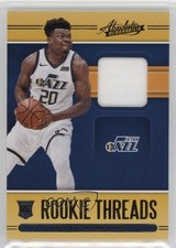 2020-21 Panini Absolute Memorabilia Rookie Threads Level 1 Udoka Azubuike 07rd