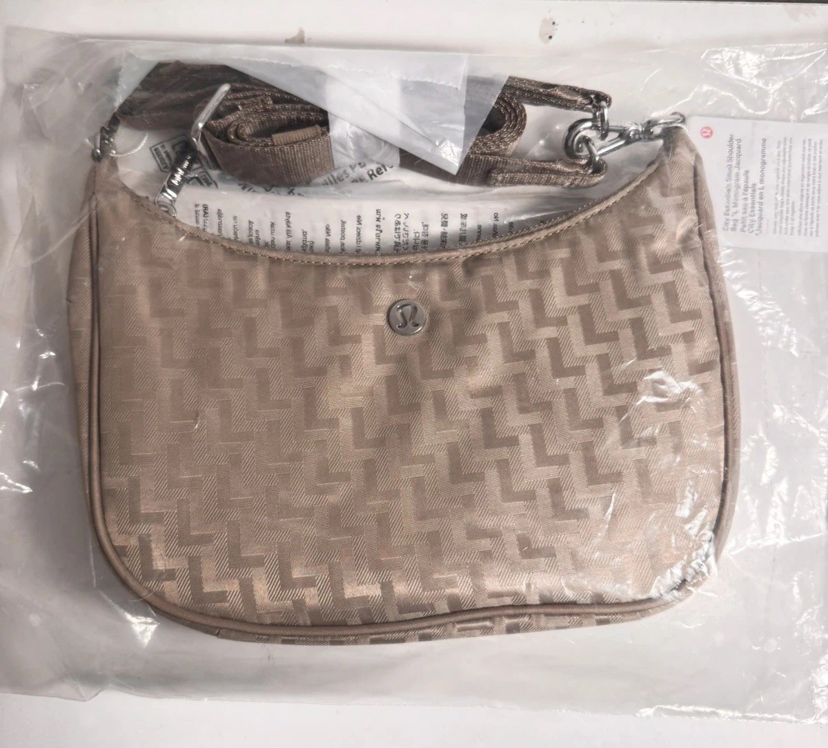 Lululemon City Essentials Small Shoulder Bag 3L L Monogram