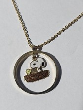 Vintage Snoopy Necklace Aviva Taiwan 1958