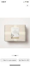 Casaluna Queen Linen Quilt Natural
