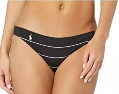 Polo Ralph Lauren L112258 Women's Panama Striped Devin Bikini Bottom Size XS