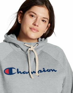 Champion-Fleece-Hoodie-Sweatshirt-Womens-Plus-Size-Powerblend-Script-Logo-Roomy