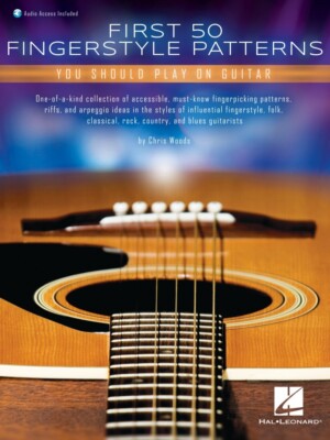 First 50 Fingerstyle Patterns You Should Play on Guitar Book 000347067