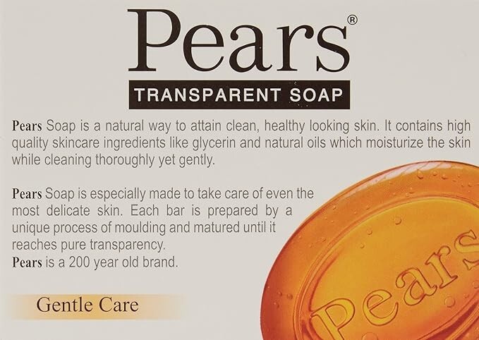 Pears Pure & Gentle Seifenstück – Sanfte Reinigung Mit Frischeduft | 125 G
