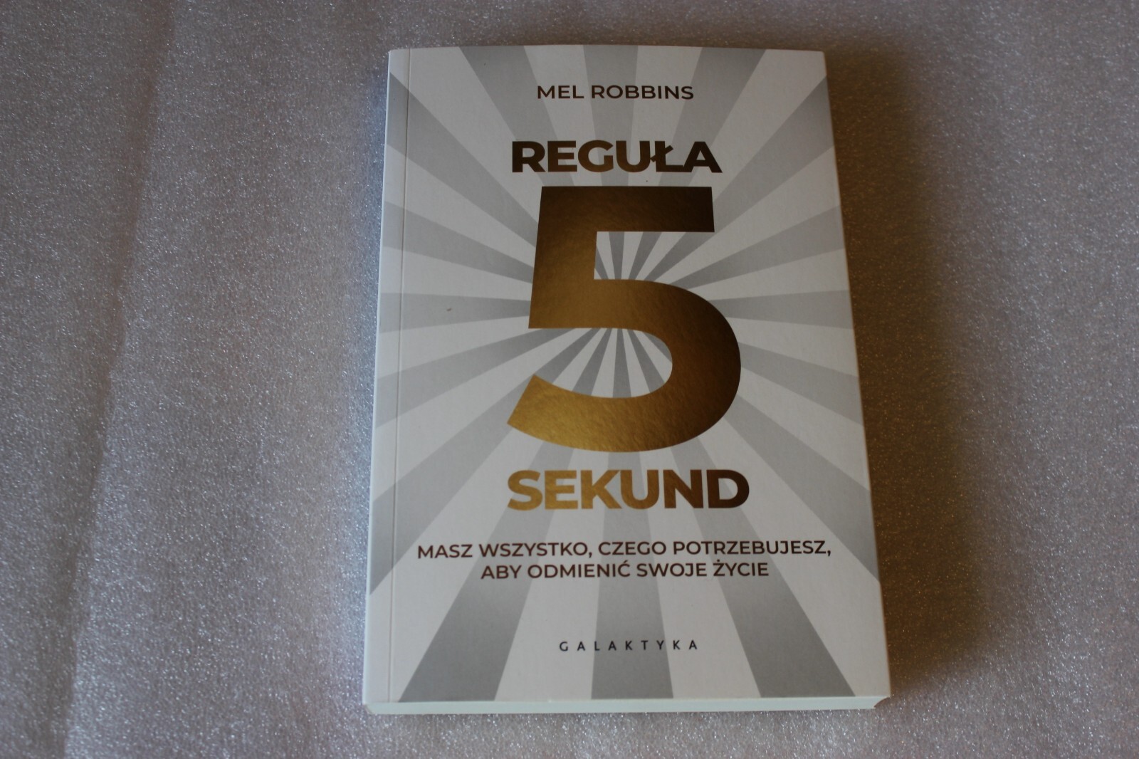 Reguła 5 Sekund - Robbins Mel - POLISH BOOK - POLSKA KSIĄŻKA NEW