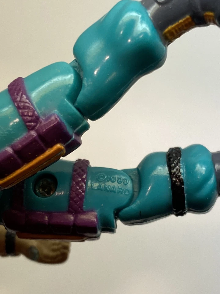 Boneco de ação The Corps Night Lazer azul-petróleo roxo laranja 3,75" (Lanard) escala 1:18 - Imagem 4 de 4