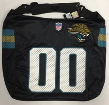Jacksonville Jaguars Retro Logo NFL Veteran Jersey Tote Bag