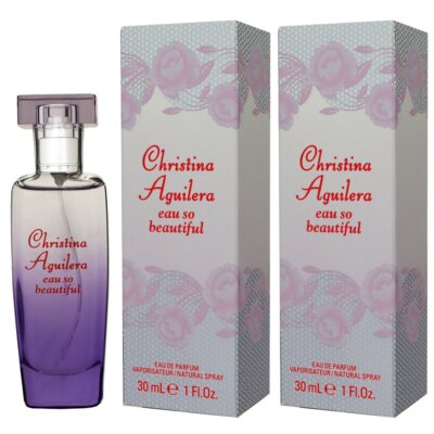 Christina Aguilera Eau so Beautiful 2 x 30 ml Eau de Parfum EDP Set Damenparfum 