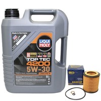 MotoröL Set 5W-30 5 Liter + ÖLfilter SH 4032 P FüR BMW 1Er 3Er 6Er Cabriolet