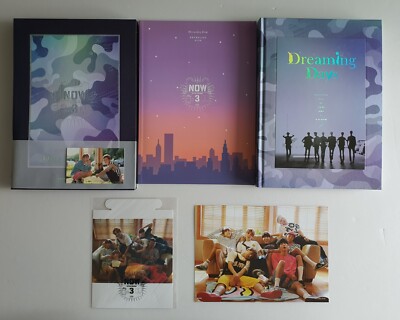 BTS Official Now 3 In Chicago Dreaming Days DVD Full Set