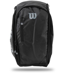 black tennis backpack