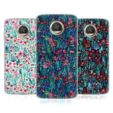 OFFICIAL MICKLYN LE FEUVRE WATERCOLOUR GARDEN SOFT GEL CASE FOR MOTOROLA PHONES