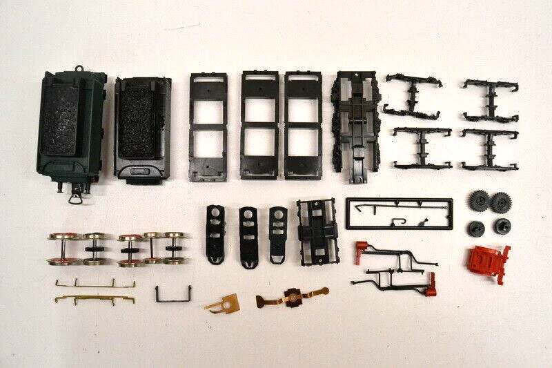 H0 Ersatzteile Dampflokomotive Räder Tender Gehäuse DDR Teile Piko Set S 21