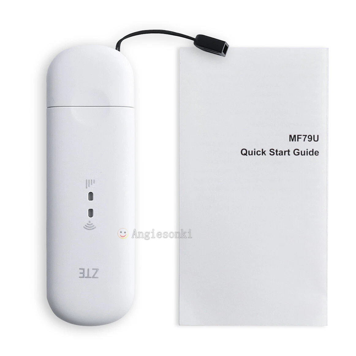 Unlocked ZTE MF79U 4G LTE WiFi USB Dongle Expansion Antenna MicroSD |