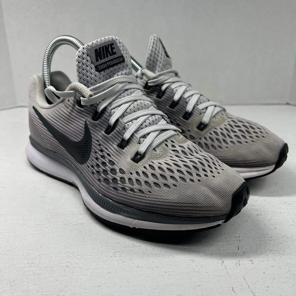 Nike women's air zoom pegasus 2025 34 running shoe white/anthracite pure platinum