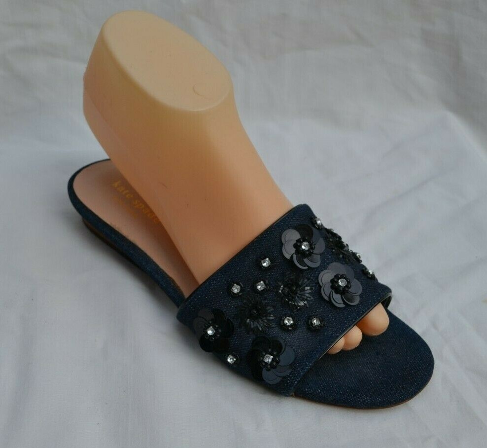 Denim Kate Spade Blue Sandals KATE SPADE NEW YORK AUTH $399