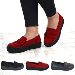 Creepers bordowe | eBay
