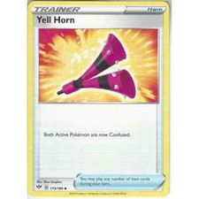 Pokemon 173/189 Yell Horn | Uncommon Trainer SWSH03 Darkness Ablaze Trading Card
