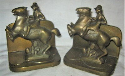 小物入れ ARTDECO vintage Horse bronze ANTIQUE FRANKART USA ART DECO EQUESTRIAN BRONZE LADY PONY HORSE
