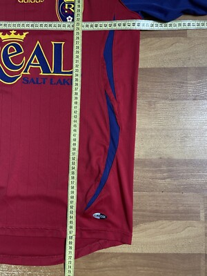 Camiseta Titular Real Salt Lake City 2006 Mls, M, De Época