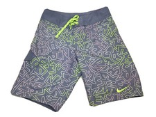 Nike 9" Boys' Volley Short Swim Trunk, Indigo Fog,Medium