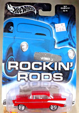 2003 Hot Wheels Rockin Rods 34 57 Chevy Red Wreal Riders 5 Spoke Wheels 2003 Hot Wheels Rockin Rods 34 57 Chevy Red Wreal Riders 5 Spoke Wheels