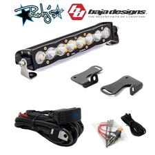 Baja Designs Hood Mount S8 Clear Driving/Combo Light Bar 20-24 Polaris RZR Pro
