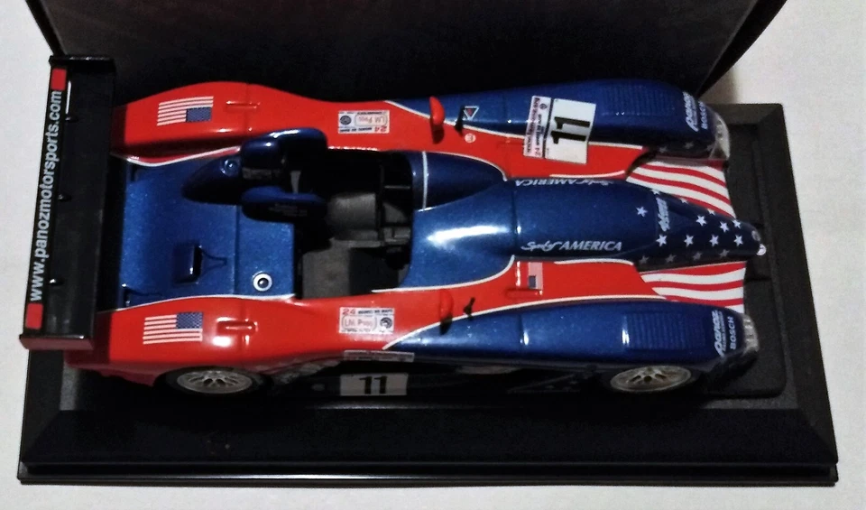 IXO/DE AGOSTINI 1:43 1953 PANOZ LMP EVO MAGNUSSEN/HERTA LE MANS 2002 NO BOX - Immagine 4 di 4