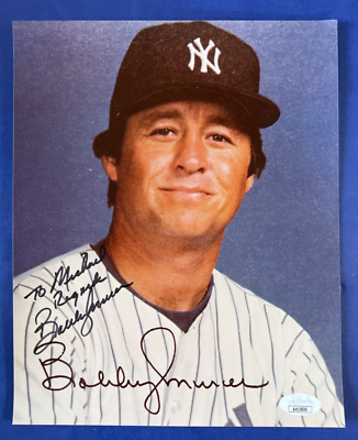 Bobby Murcer Signed 8x10 Photo NY Yankees JSA COA AH15696 | eBay