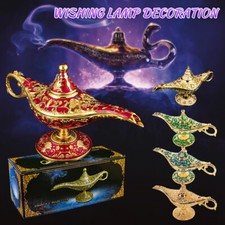 Aladdin Lamp Classic Arabian Magic Lamp Vintage Aladdin Magic Lamp Genie Decor