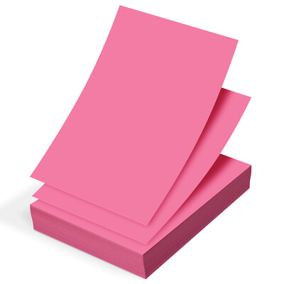 8.5 x 5.5 Ultra Fuchsia Color Paper, 24w (90gsm), Half Letter Size, 500 Sheets