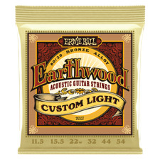 Ernie Ball Earthwood Custom Light 80/20 Brnz Acoustic Guitar Strings - 11.5 - 54