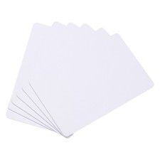 30 Mil Graphic Quality White Blank PVC Card for ID Badge Printer, 10pcs
