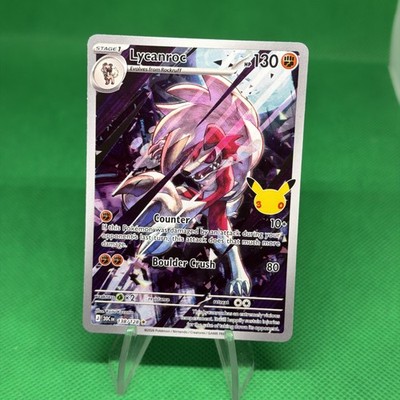 Lycanroc 138/128 Illustration Rare 30th Celebration