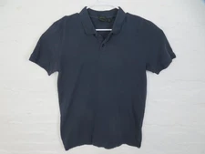 Hugo Boss Polo Shirt Mens Large Navy Blue Regular Fit Embroidered Logo Casual