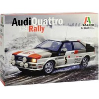 Italeri 3642 Audi Quattro Rally Automodell Bausatz 1:24