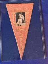 GROVER ALEXANDER 1916 BF2 FERGUSON BAKERY PENNANT PHILA. PHILLIES RARE !