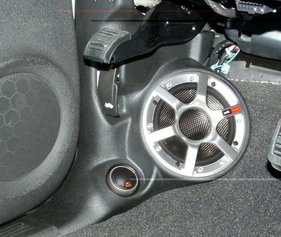 Q-Logic Custom Kick Panel Speaker Mounts Chevy SILVERADO 1500/2500/3500 2007-13
