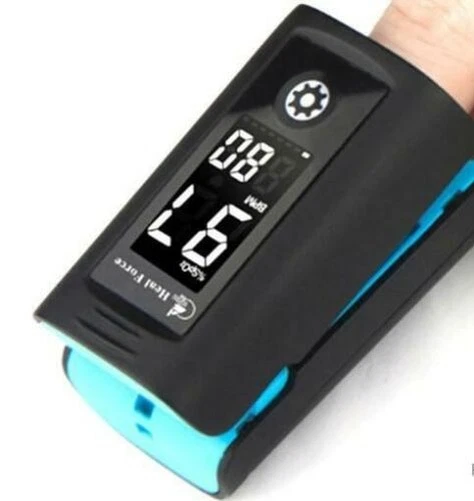 Oxímetro de pulso de dedo LED Heal Force Prince 100A con encendido automático Foto 4 de 4