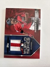 2019 Topps - World Series Champion Relics Xander Bogaerts #WCR-XB Red /25 (MEM)