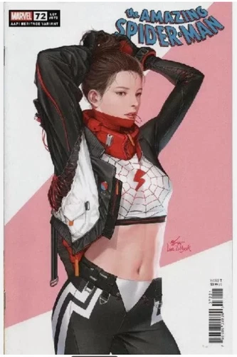 AMAZING SPIDER-MAN #72 INHYUK LEE SILK 1